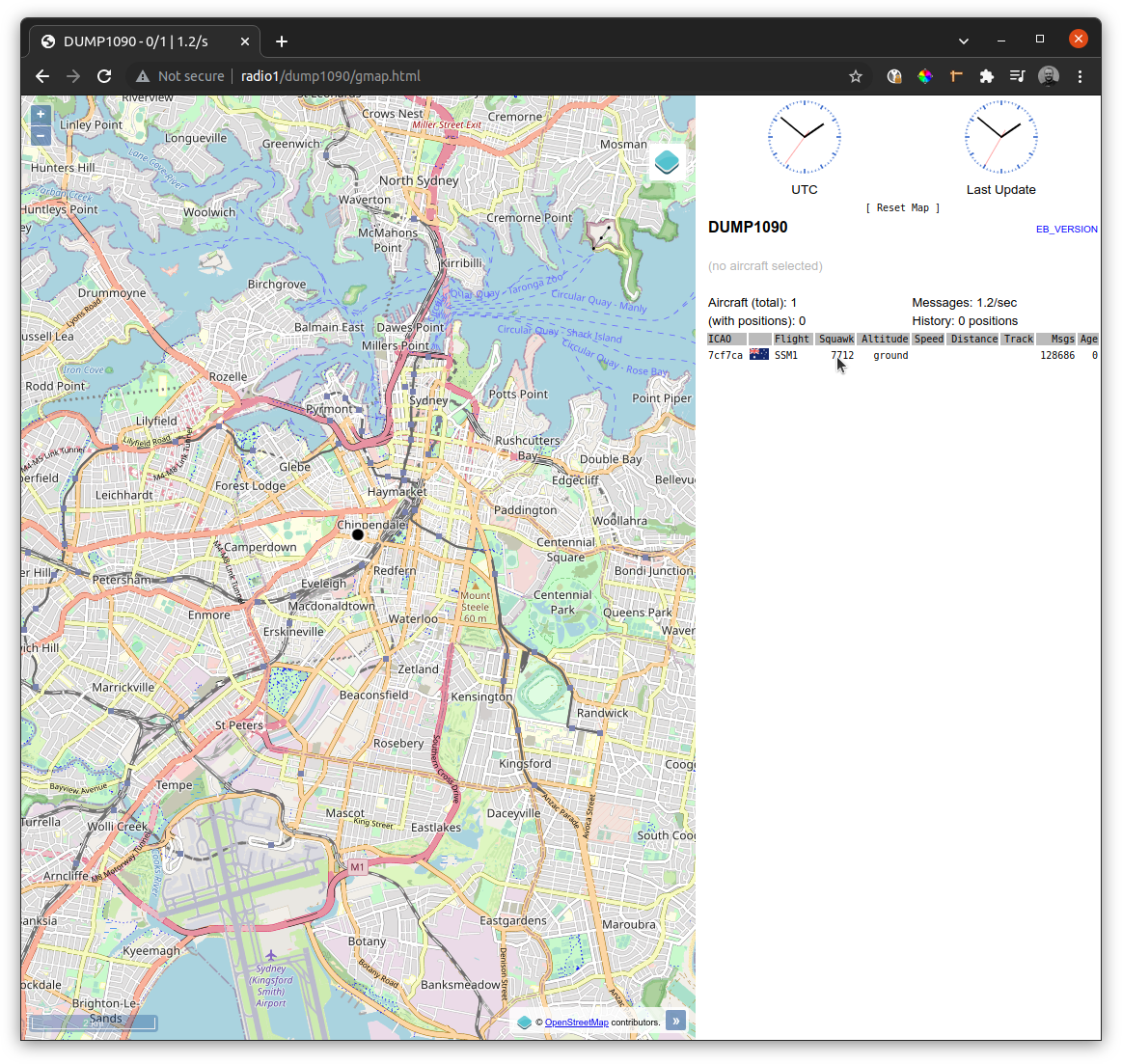 Dump1090 Interface
